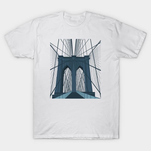 Brooklyn bridge T-Shirt by jenblove
